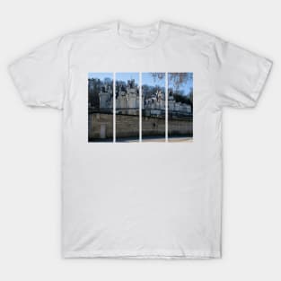 The Castel of Usse is a 15th-century castle in the Centre-Val de Loire. Sunny winter day T-Shirt